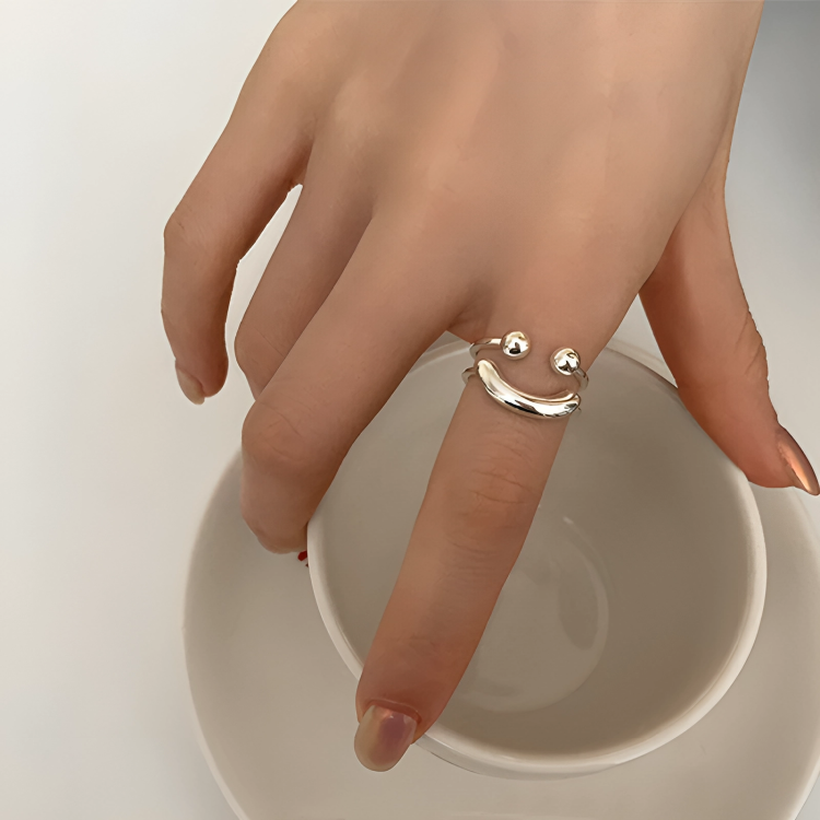 HappyRing™ | smiley Verstellbarer Ring