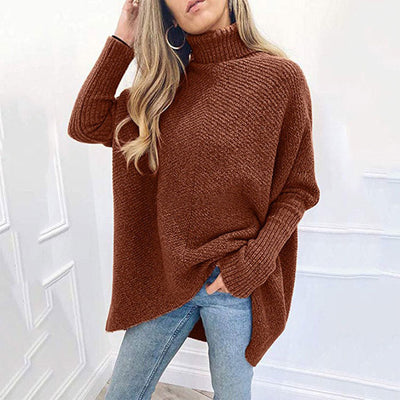Oversize-Strickpullover | Asymmetrischer Schnitt | Müheloser Stil
