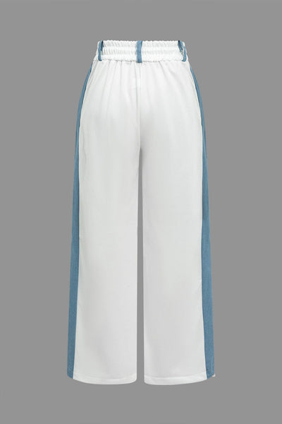 Hope | Sportliches Zweiteiler-Set mit Denim-Details