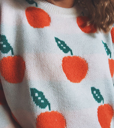 Fruchtiges Strickdesign | Verspielter Charme | Bequemer Schnitt