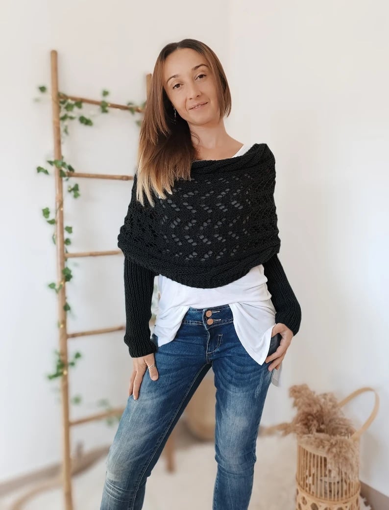 50 % Rabatt | Liliana™ - Bequemer Strickschal [Letzter Tag Rabatt]