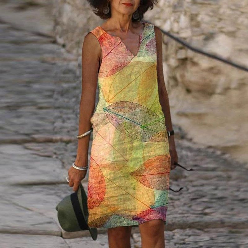 Hunter - Stilvolles Kleid mit leuchtenden Farben