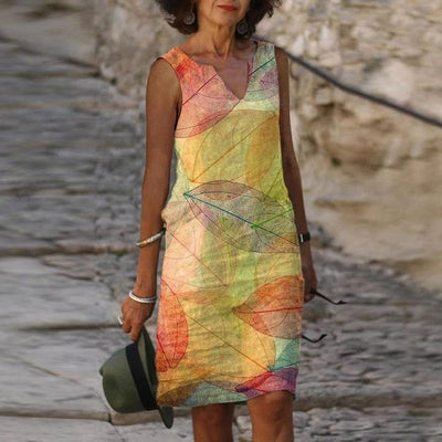 Hunter - Stilvolles Kleid mit leuchtenden Farben