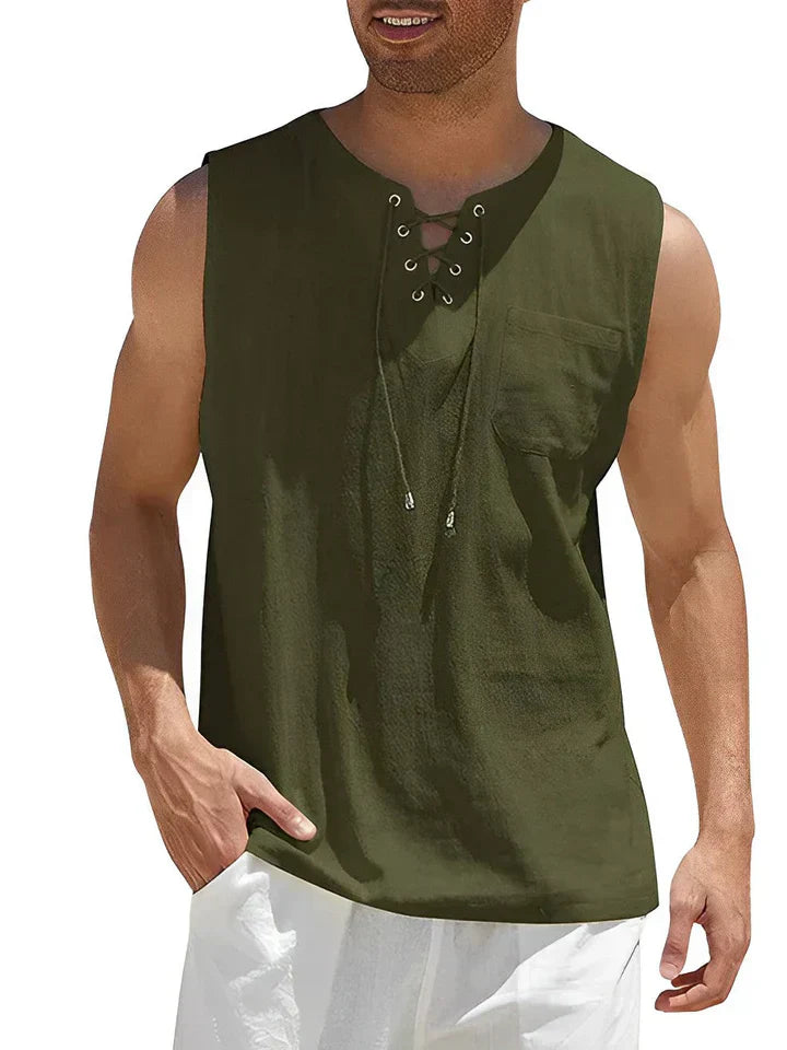 Geo - Bequeme Sommer-Tanktop für Männer