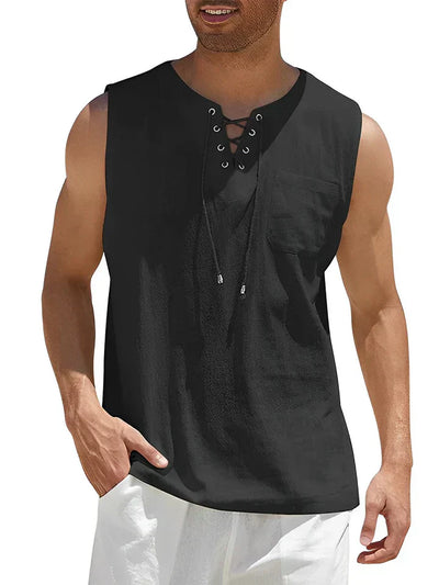 Geo - Bequeme Sommer-Tanktop für Männer