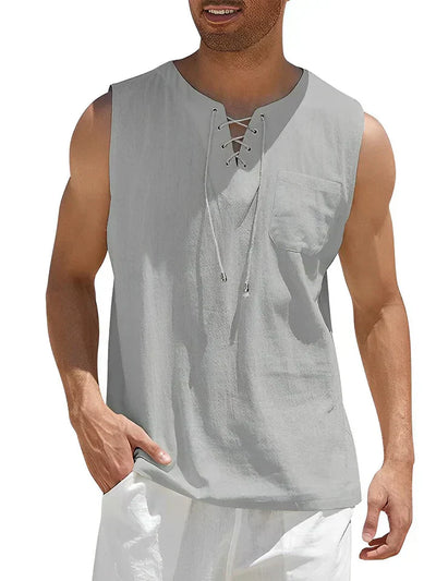 Geo - Bequeme Sommer-Tanktop für Männer