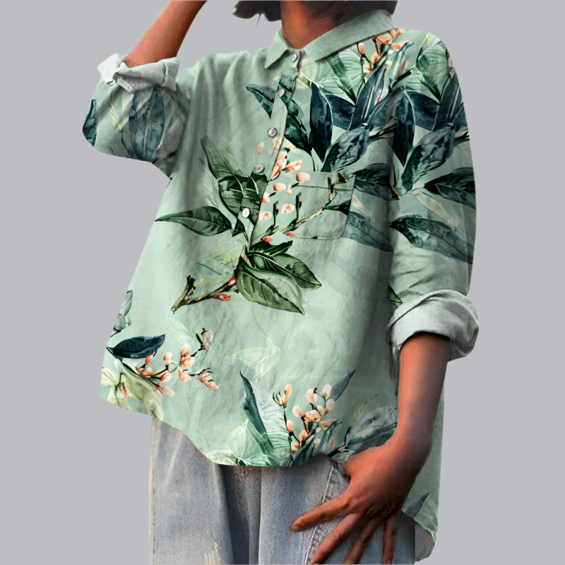 Geraldine™ | Modische Vintage Bluse