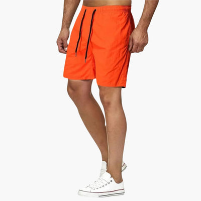 Herren Badeshorts Sommer mit Kordelzug und schnelltrocknendem Stoff