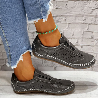 Rayna - Damen Hohl Flache Schuhe