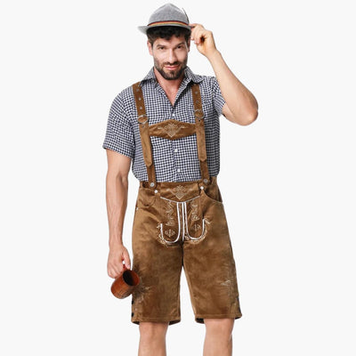 Traditionelle Lederhosen für Herren - Oktoberfest 2025