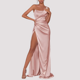Eloise - Elegantes Maxikleid mit Tube-Top für Damen in Rosa