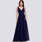 Maddie - Elegantes, ärmelloses Abendkleid für Damen in Blau