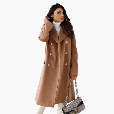 Lapel Collar Trenchcoat für Damen