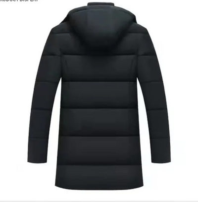 Frostel™ | Herren Winterjacke mit Kapuze, gepolstert und fleecegefüttert – Perfekt für kalte Tage