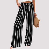 Helen - Lässige Hose mit weitem Bein für Damen in Schwarz 3