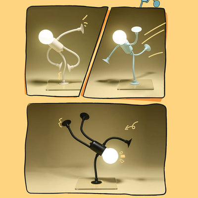 GlowFlex™ – Veränderbares Form- und lustiges Sportler-Nachtlicht