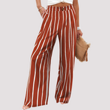 Helen - Lässige Hose mit weitem Bein für Damen in Rot