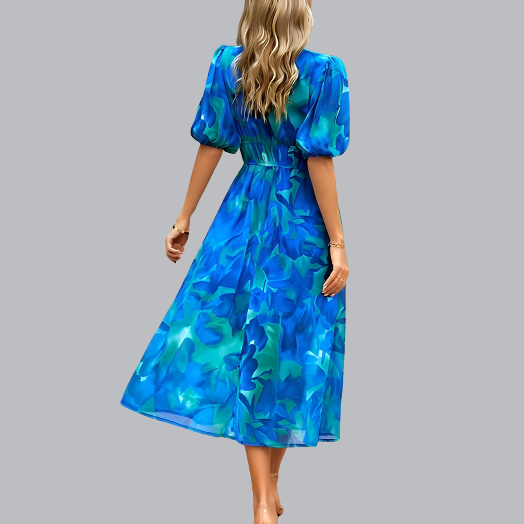 Charlotte™ | Elegantes V-Ausschnitt Kleid