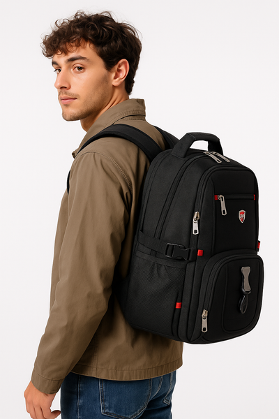 Herren Wasserdichter Laptop Rucksack groß