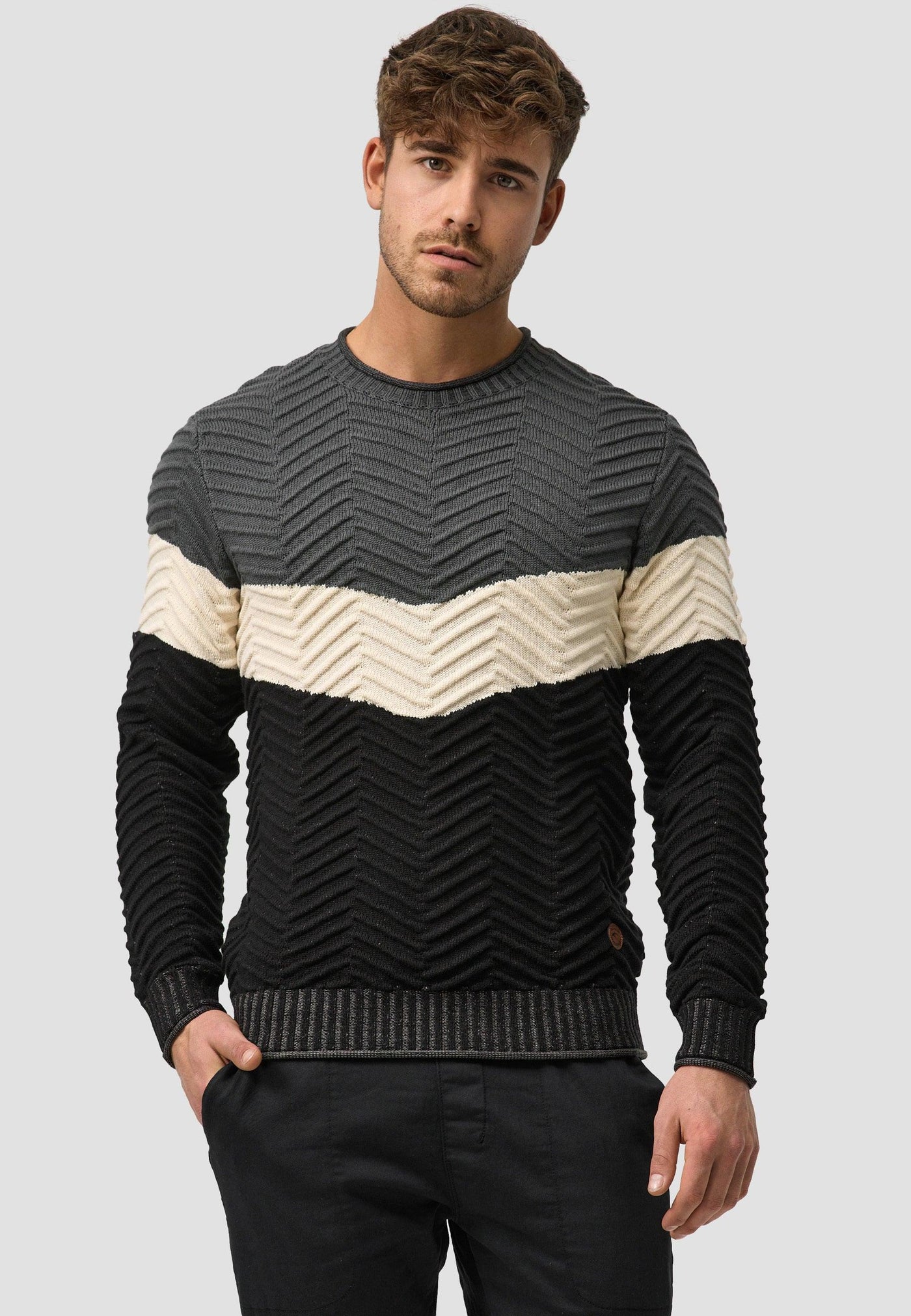 Chester - Vielseitiger Herren Strickpullover