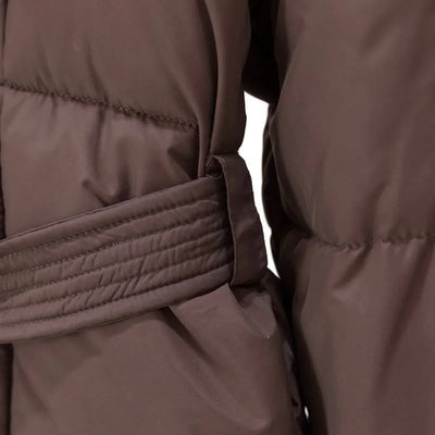 Steppmantel mit Taillengürtel | Warm und Elegant | Moderner Stil