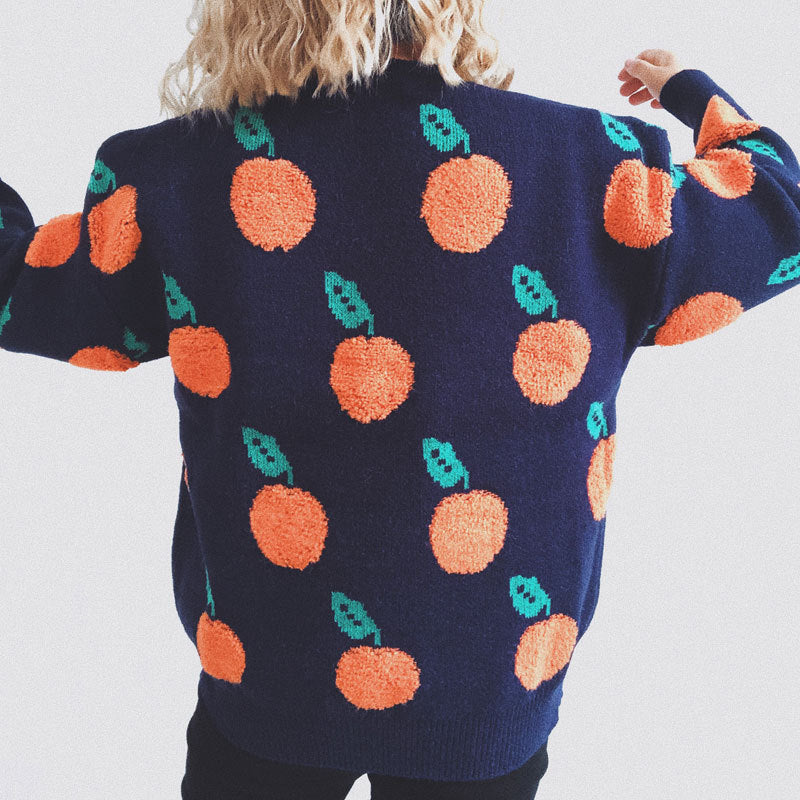 Fruchtiges Strickdesign | Verspielter Charme | Bequemer Schnitt