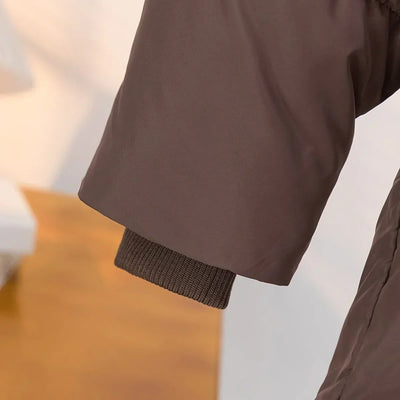 Steppmantel mit Taillengürtel | Warm und Elegant | Moderner Stil