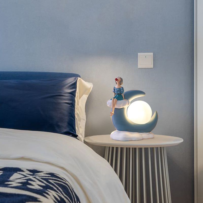 GlowNest Bubble Girl Nachtlicht