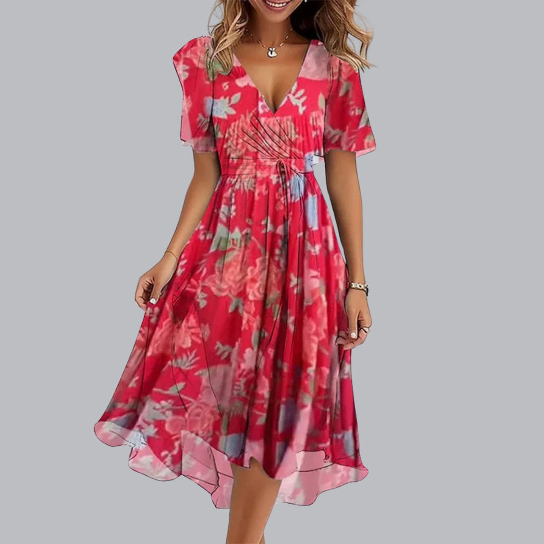 Leanne™ | LÄSSIGES BOHO-FARBVERLAUF-KLEID