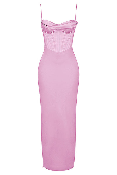 Naomi - Glamouröses Korsett Maxi Kleid Abend