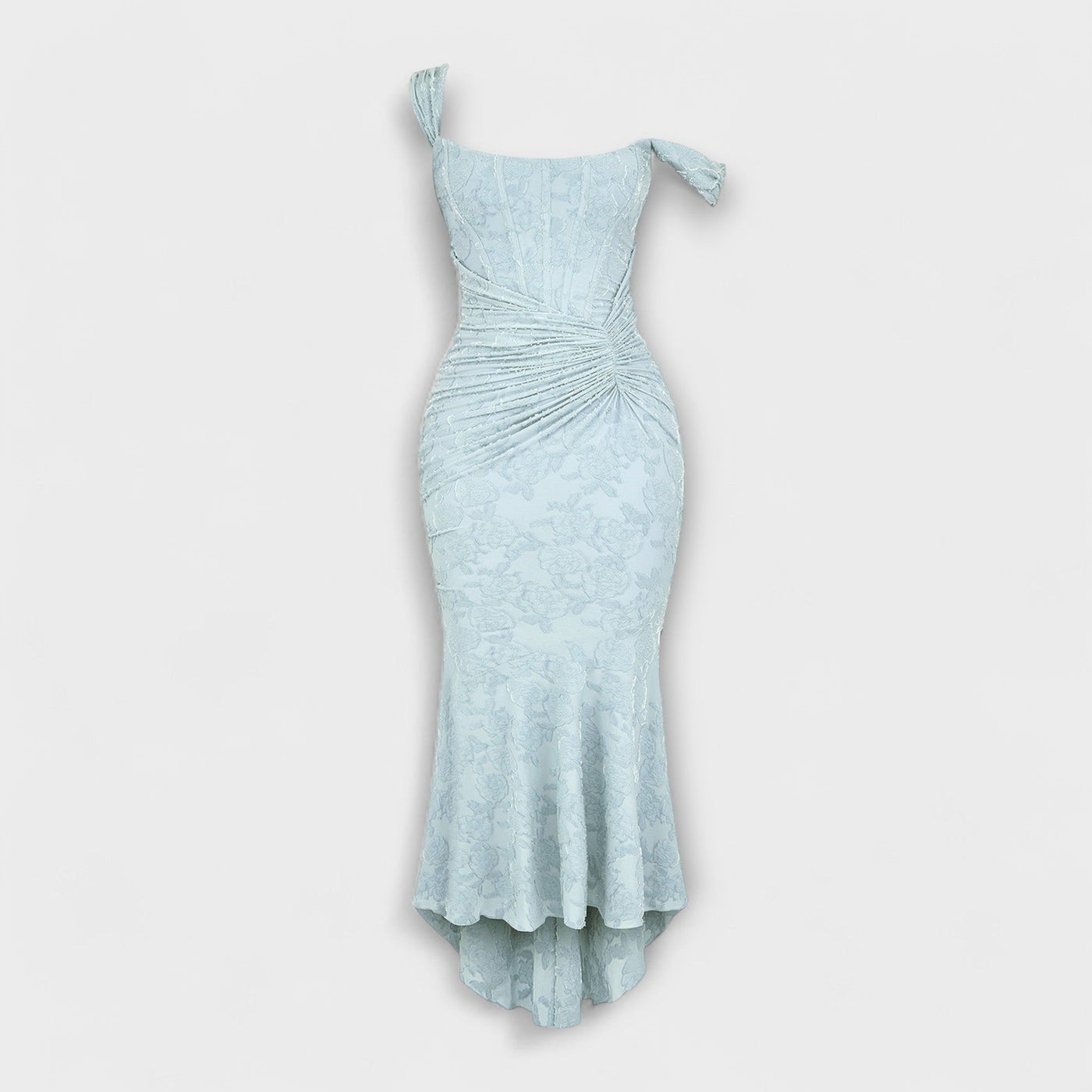 Renske - Stilvolles Maxikleid mit kunstvollem Korsett