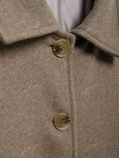 Cropped Wolljacke mit Knopfleiste – Zeitlos, Parisian & Herbstready