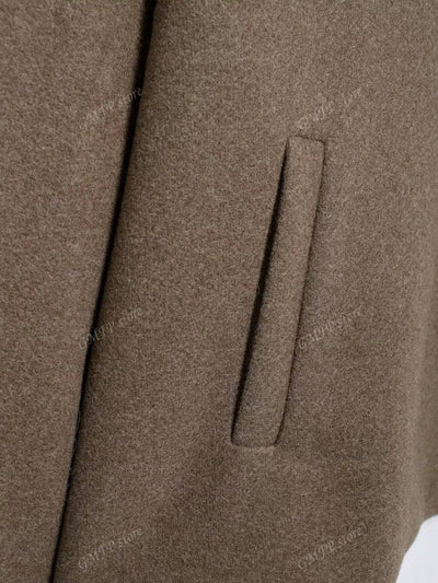 Cropped Wolljacke mit Knopfleiste – Zeitlos, Parisian & Herbstready