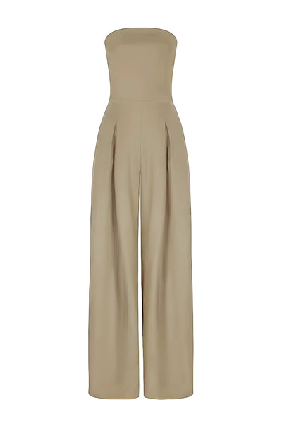 Meredith – Eleganter Trägerloser Jumpsuit