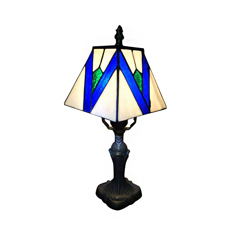 Lustria – Vintage-inspirierte Tiffany-Glas-Schreibtischlampe