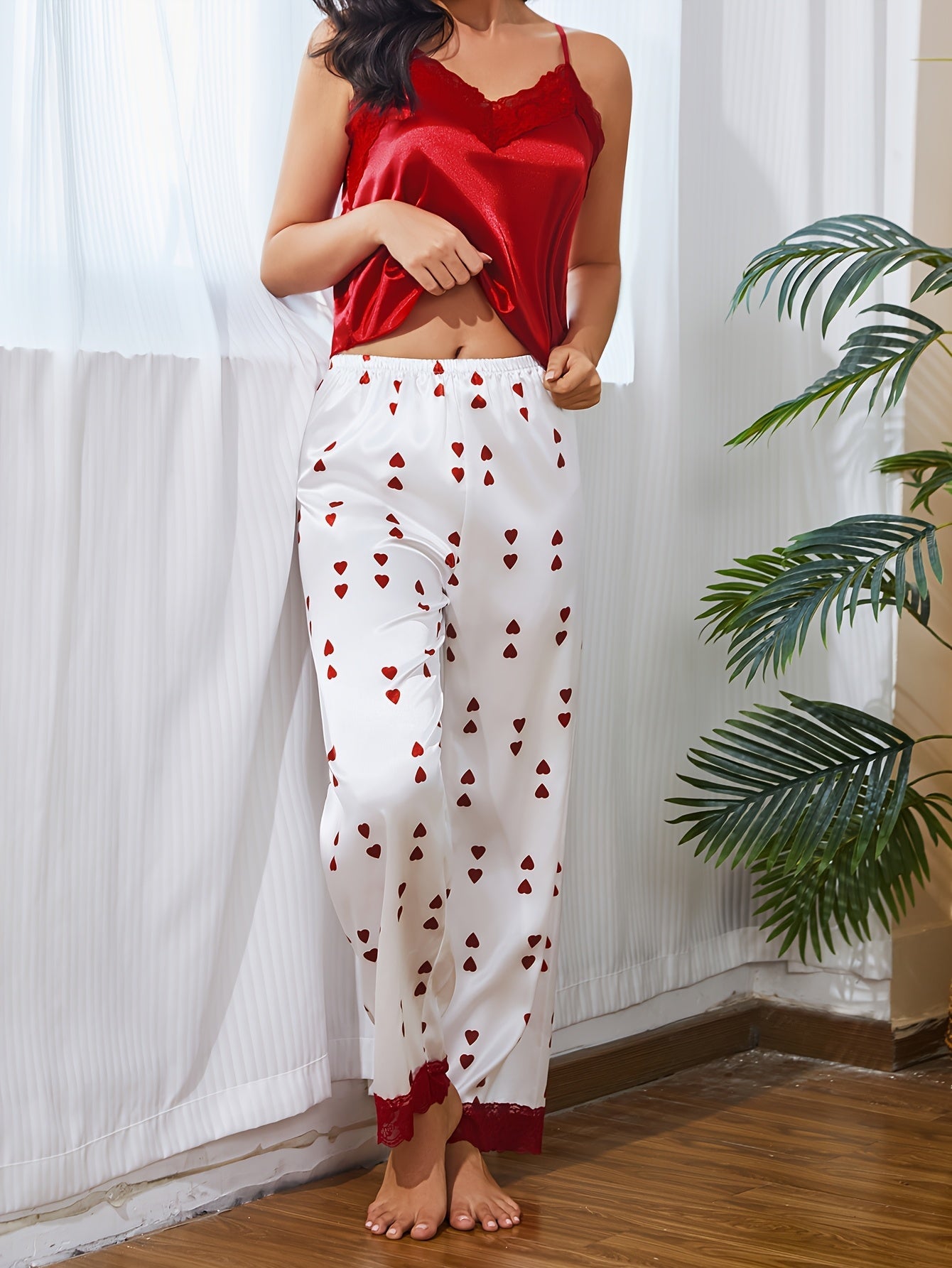 Pyjama-Set | Verspieltes Design | Femininer Look