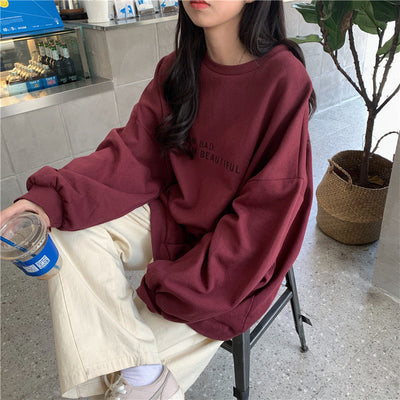 Femme Oversized Statement Sweatshirt Heidi-Mode