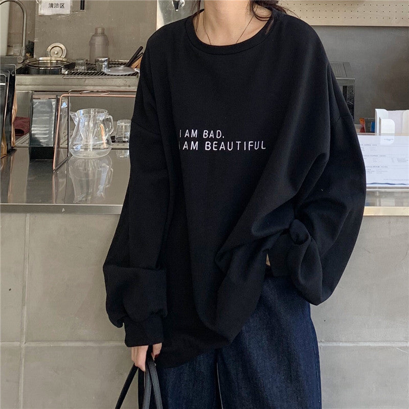 Femme Oversized Statement Sweatshirt Heidi-Mode