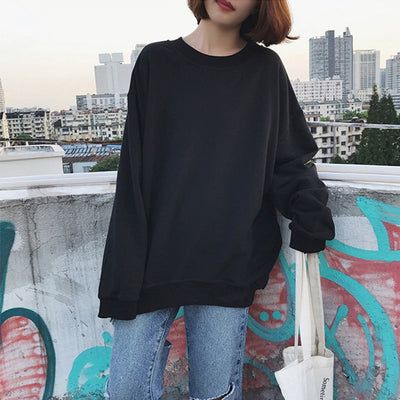 Femme Oversized Rundhals Sweatshirt Heidi-Mode