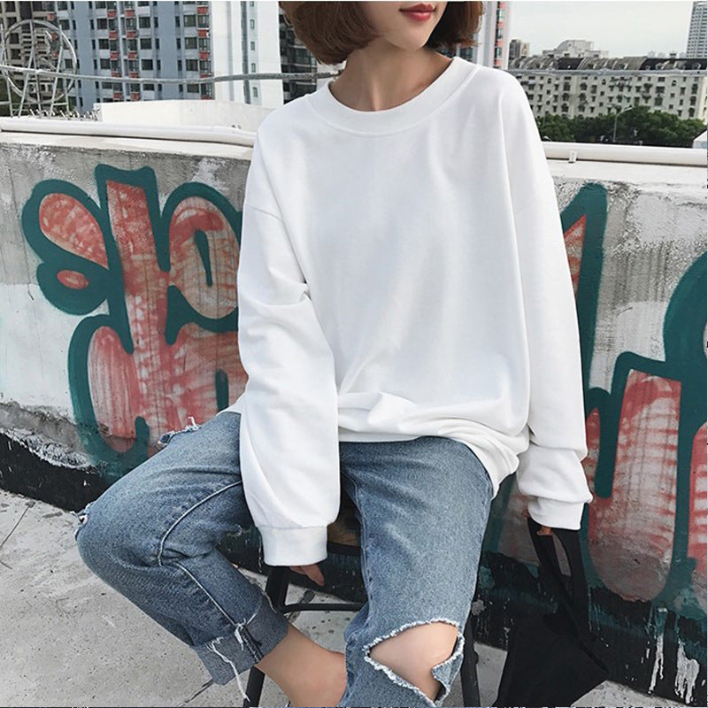 Femme Oversized Rundhals Sweatshirt Heidi-Mode