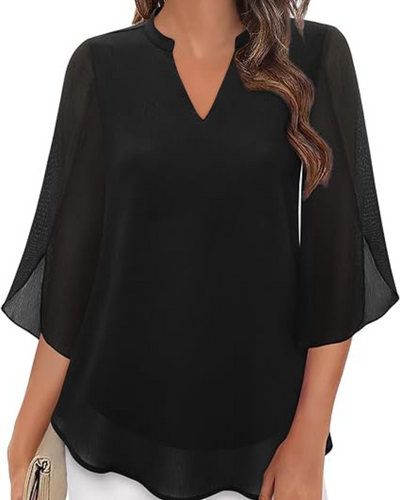 Damen Elegante Luftige Bluse | Vielseitig