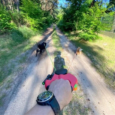 TwinTail™ | Double dog lead with light