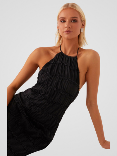 SOLÈNE TEXTURE MAXIKLEID