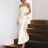 Leonie - Schickes Sommerkleid für Frauen in Weiß