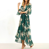 Leasan - Schickes Sommerkleid für Damen in Grün