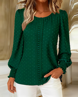 Chanita - Schicke Bluse mit Verzierung in Grün