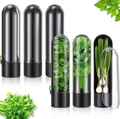 HerbPod™ | Frischhaltebehälter für Gemüse und Kräuter