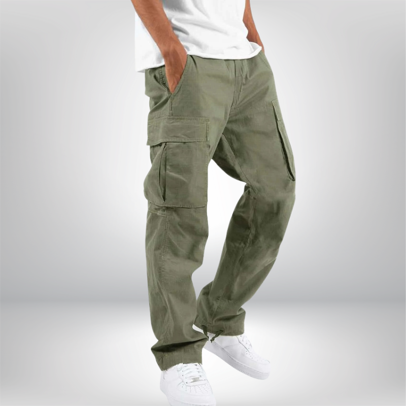 Herren Cargohose Wide Fit | Mit Taschen
