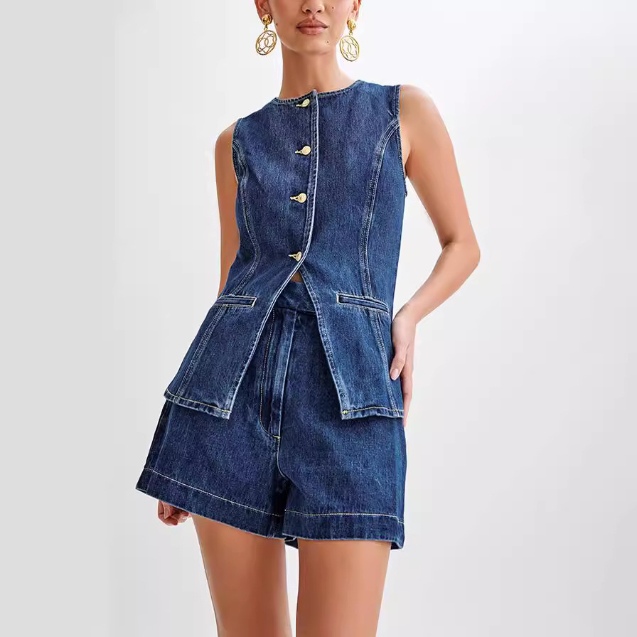 Isolde - Lässiges Damen-Denim-Set