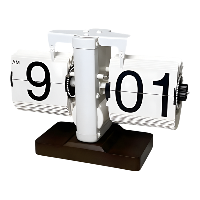 RetroFlip Silent Flip-Uhr – Vintage-Stil mit moderner Präzision